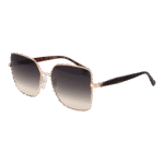 Bulget Quadrat Sonnenbrille BG3363 6105A in Rosé Gold – 45° Seitenansicht
