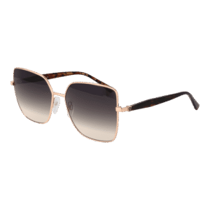 Bulget Quadrat Sonnenbrille BG3363 6105A in Rosé Gold – 45° Seitenansicht