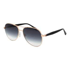 Bulget Pilotenbrillen Sonnenbrille BG3364 6009A in Gold – 45° Seitenansicht