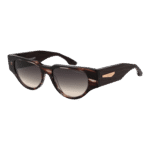 Trussardi Rechteck Sonnenbrille TSW9035 54E01 in Braun – 45° Seitenansicht