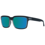 Spy Rechteck Sonnenbrille 673520102356 Helm 2 57 in Grau – 45° Seitenansicht