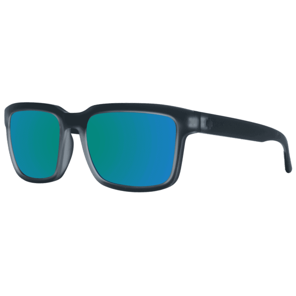 Spy Rechteck Sonnenbrille 673520102356 Helm 2 57 in Grau – 45° Seitenansicht