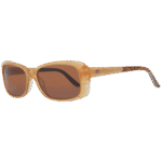 Harley-Davidson Rechteck Sonnenbrille HD0302X 5645E in Braun – 45° Seitenansicht