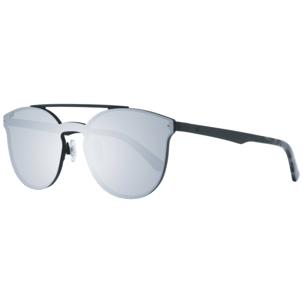 Web Monoscheibe Sonnenbrille WE0190 0002C in Schwarz – 45° Seitenansicht