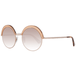 Web Rund Sonnenbrille WE0218 5172Z in Rosé Gold – 45° Seitenansicht
