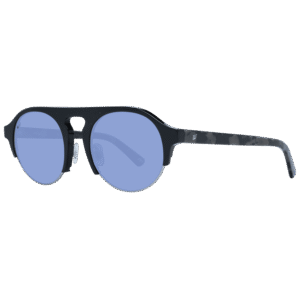 Web Rund Sonnenbrille WE0224 5205V in Schwarz – 45° Seitenansicht