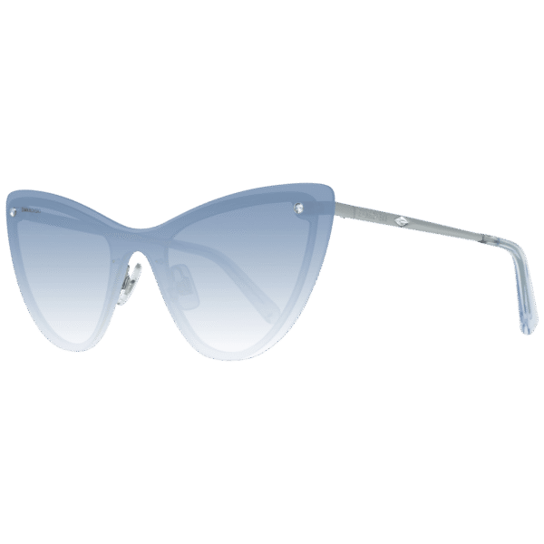 Swarovski Monoscheibe Sonnenbrille SK0200 0084W in Blau – 45° Seitenansicht