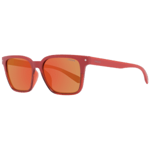 Polaroid Trapez Sonnenbrille PLD 6044/F/S 55C9A in Rot – 45° Seitenansicht