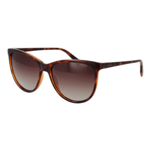 Polaroid Katzenaugen Sonnenbrille PLD 4066/S 57086LA in Braun – 45° Seitenansicht