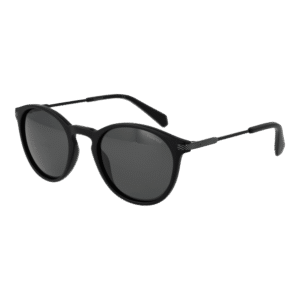 Polaroid Panto Sonnenbrille PLD 2062/S 50003M9 in Schwarz – 45° Seitenansicht