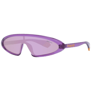 Polaroid Monoscheibe Sonnenbrille PLD 6074/S 99B3VAI in Lila – 45° Seitenansicht