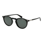 Polaroid Rund Sonnenbrille PLD 2086/S 47807UC in Schwarz – 45° Seitenansicht