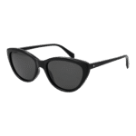 Polaroid Katzenaugen Sonnenbrille PLD 4080/S 55807M9 in Schwarz – 45° Seitenansicht