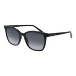 Tommy Hilfiger Quadrat Sonnenbrille TH 1723/S 548079O in Schwarz – 45° Seitenansicht
