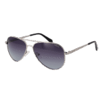 Polaroid Pilotenbrille Sonnenbrille PLD 6012/N/NEW 566LBWJ in Silber – 45° Seitenansicht