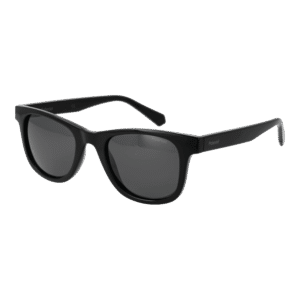 Polaroid Quadrat Sonnenbrille PLD 1016/S/NEW 50807M9 in Schwarz – 45° Seitenansicht