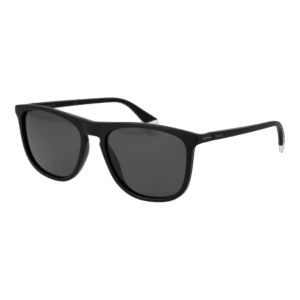 Polaroid Quadrat Sonnenbrille PLD 2092/S 56003M9 in Schwarz – 45° Seitenansicht