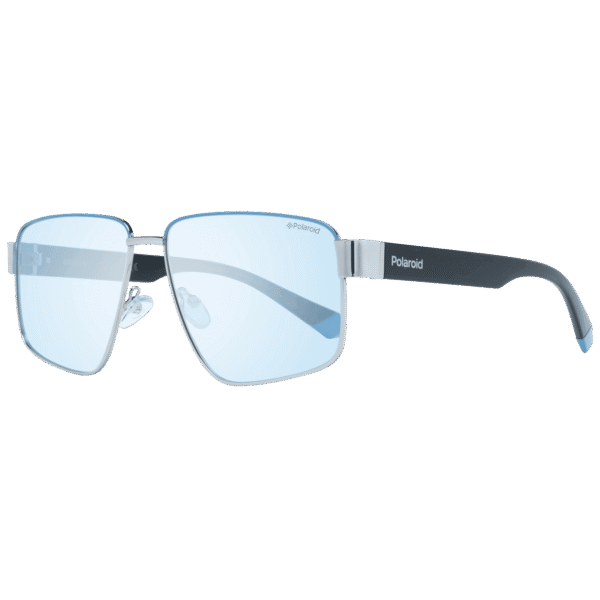 Polaroid Rechteck Sonnenbrille PLD 6121/S 58KUF in Mehrfarbig – 45° Seitenansicht