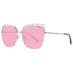 Polaroid Quadrat Sonnenbrille PLD 4093/S 59DDB/0F in Gold – 45° Seitenansicht