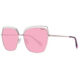 Polaroid Quadrat Sonnenbrille PLD 4093/S 59DDB/0F in Gold – 45° Seitenansicht