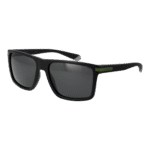 Polaroid Rechteck Sonnenbrille PLD 2098/S 567ZJM9 in Schwarz – 45° Seitenansicht