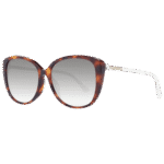Jimmy Choo Schmetterling Sonnenbrille ALY/F/S 57086HA in Mehrfarbig – 45° Seitenansicht