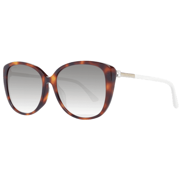 Jimmy Choo Schmetterling Sonnenbrille ALY/F/S 57086HA in Mehrfarbig – 45° Seitenansicht