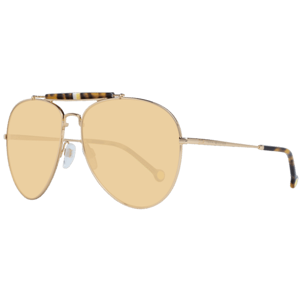 Tommy Hilfiger Pilotenbrille Sonnenbrille TH 1808/S 61J5GEG in Gold – 45° Seitenansicht