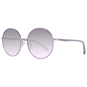 Polaroid Rund Sonnenbrille PLD 4105/G/S 60KTSWJ in Lila – 45° Seitenansicht