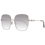 Jimmy Choo Quadrat Sonnenbrille KORI/G/SK 6006JHA in Gold – 45° Seitenansicht