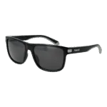 Polaroid Rechteck Sonnenbrille PLD 2123/S 5708AM9 in Schwarz – 45° Seitenansicht