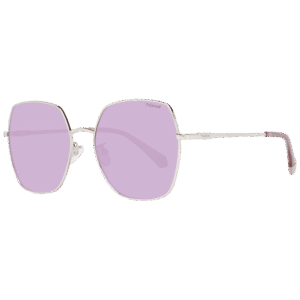 Polaroid Quadrat Sonnenbrille PLD 6178/G/S 58EYR0F in Gold – 45° Seitenansicht