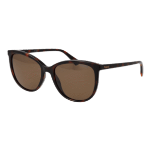 Polaroid Katzenaugen Sonnenbrille PLD 4138/S 55086SP in Braun – 45° Seitenansicht