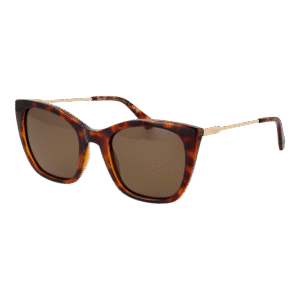 Polaroid Katzenaugen Sonnenbrille PLD 4144/S/X 52086SP in Braun – 45° Seitenansicht