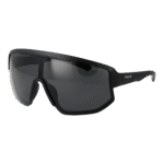 Polaroid Monoscheibe Sonnenbrille PLD 7047/S 99003M9 in Schwarz – 45° Seitenansicht