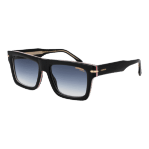 Carrera Quadrat Sonnenbrille CARRERA 305/S 54M4P08 in Schwarz – 45° Seitenansicht