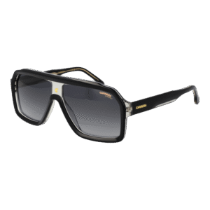 Carrera Quadrat Sonnenbrille CARRERA 1053/S 6008A9O in Schwarz – 45° Seitenansicht