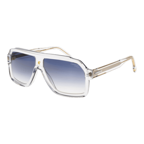 Carrera Pilotenbrille Sonnenbrille CARRERA 1053/S 609001V in Transparent – 45° Seitenansicht