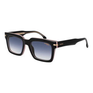Carrera Rechteck Sonnenbrille CARRERA 316/S 52M4P08 in Schwarz – 45° Seitenansicht