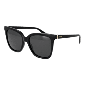 Polaroid Quadrat Sonnenbrille PLD 4155/S/X 55807M9 in Schwarz – 45° Seitenansicht