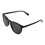 Polaroid Rund Sonnenbrille PLD 4152/S 54807M9 in Schwarz – 45° Seitenansicht