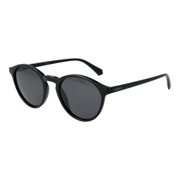 Polaroid Sonnenbrille PLD 4153/S 50807M9 – 45° Seitenansicht Polaroid Panto Sonnenbrille PLD 4153/S 50807M9 in Schwarz – 45° Seitenansicht
