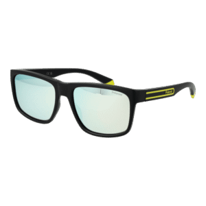 Polaroid Rechteck Sonnenbrille PLD 2149/S 5771CEX in Schwarz – 45° Seitenansicht