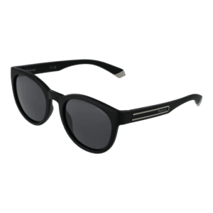 Polaroid Panto Sonnenbrille PLD 2150/S 5208AM9 in Schwarz – 45° Seitenansicht