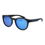 Polaroid Panto Sonnenbrille PLD 2150/S 52OY45X in Schwarz – 45° Seitenansicht