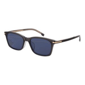 Boss Rechteck Sonnenbrille BOSS 1669/F/SK 56KB7KU in Grau – 45° Seitenansicht