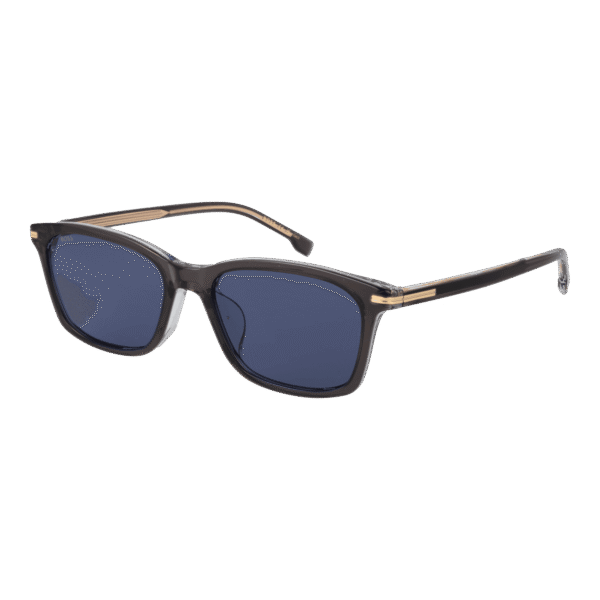 Boss Sonnenbrille BOSS 1669/F/SK 56KB7KU – 45° Seitenansicht Boss Rechteck Sonnenbrille BOSS 1669/F/SK 56KB7KU in Grau – 45° Seitenansicht
