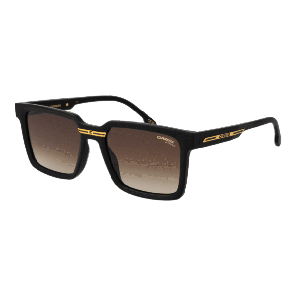 Carrera Quadrat Sonnenbrille VICTORY C 02/S 5400386 in Schwarz – 45° Seitenansicht