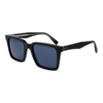 Tommy Hilfiger Quadrat Sonnenbrille TH 2067/S 53807KU in Schwarz – 45° Seitenansicht