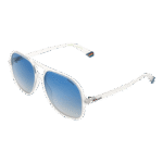 Polaroid Pilotenbrille Sonnenbrille PLD 6217/S 572M4Z7 in Weiß – 45° Seitenansicht